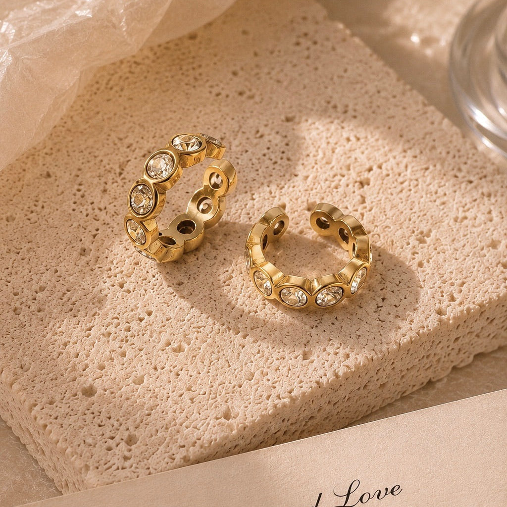 Spark Stone Ear Cuff