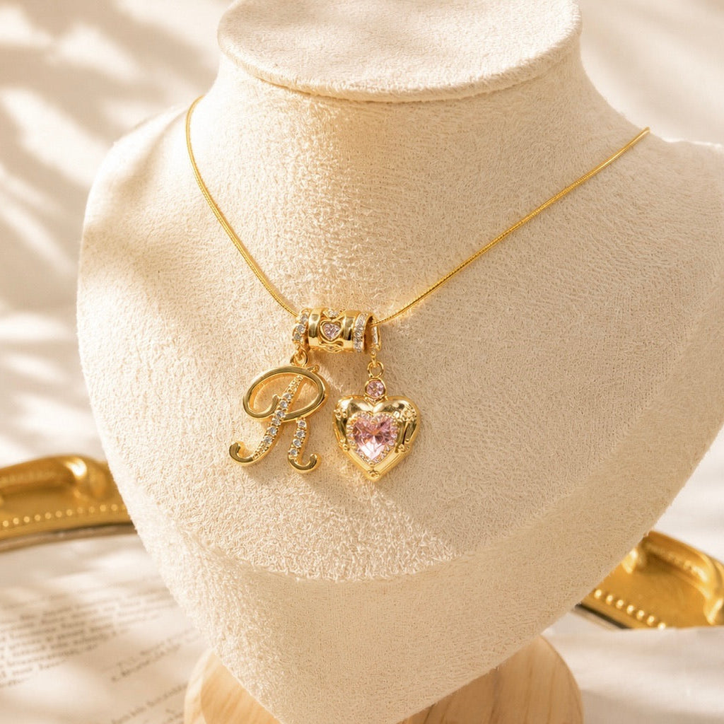 Sweetheart Initial Necklace
