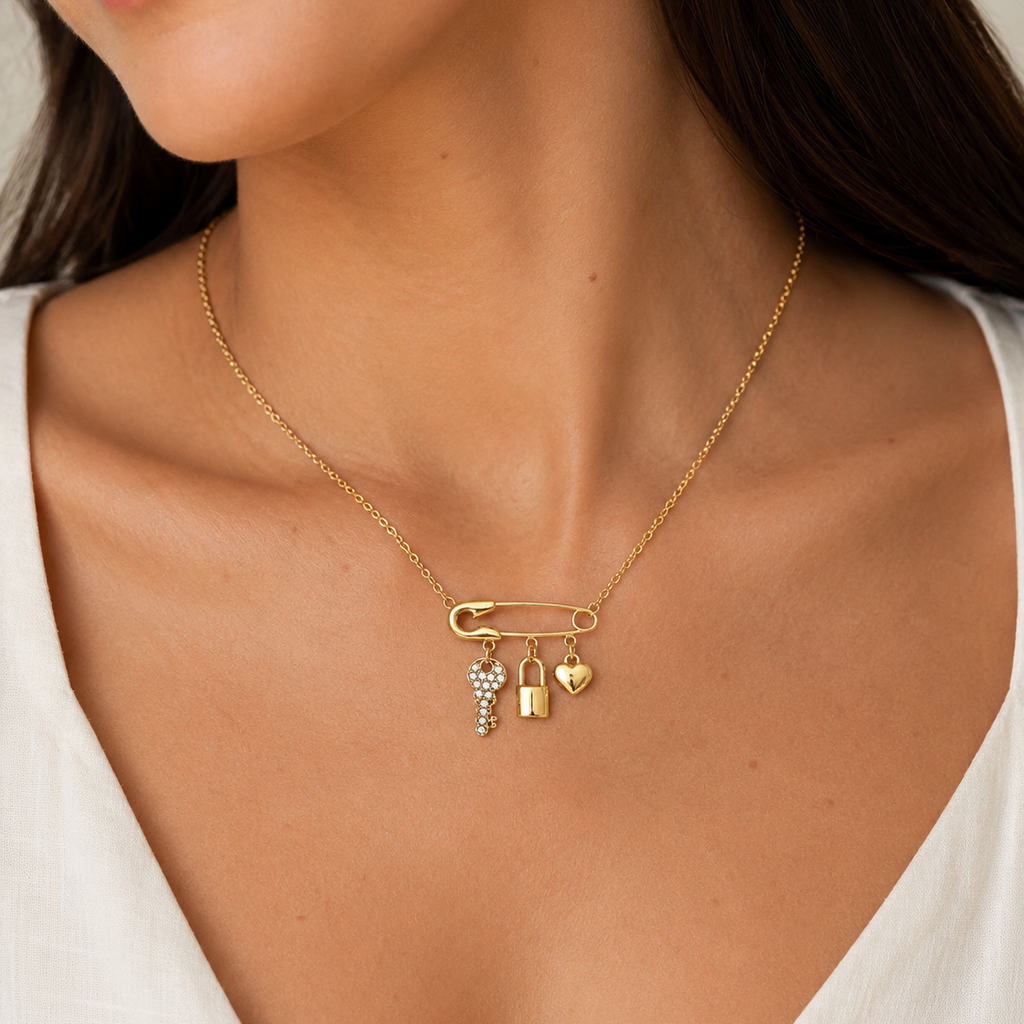 Lock and Love Necklace