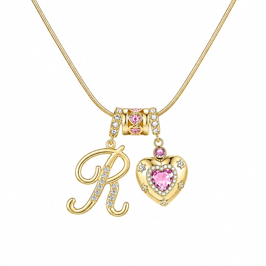 Sweetheart Initial Necklace