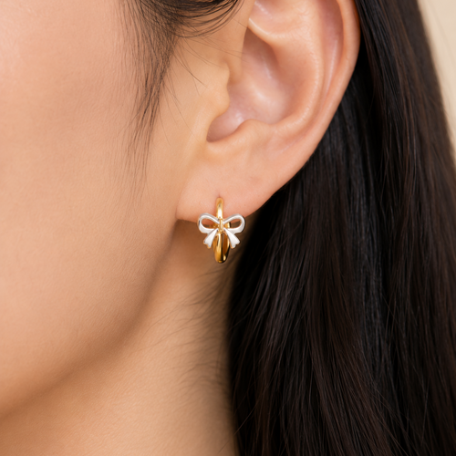 Amour リボンピアス