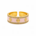 Blush Cross Ring