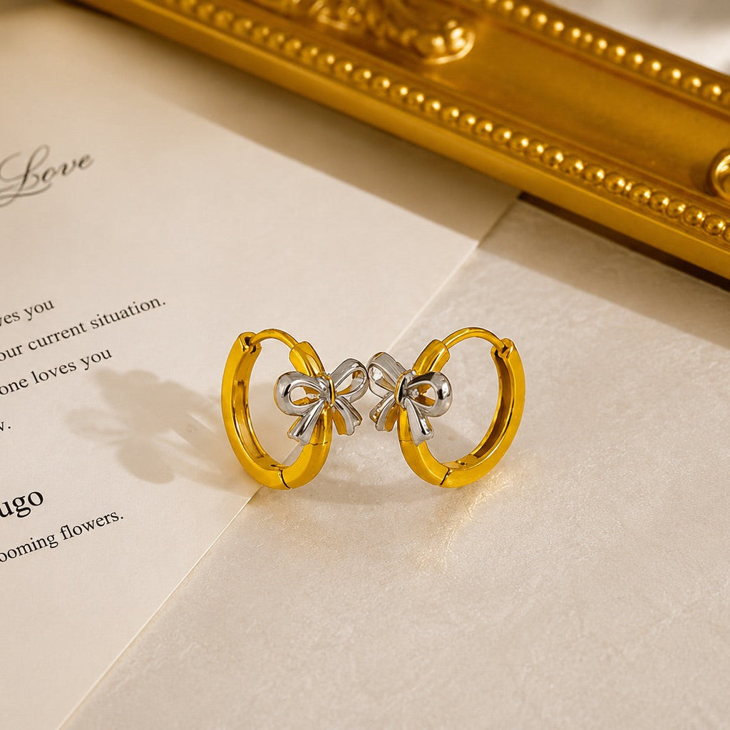 Amour Bow Earrings