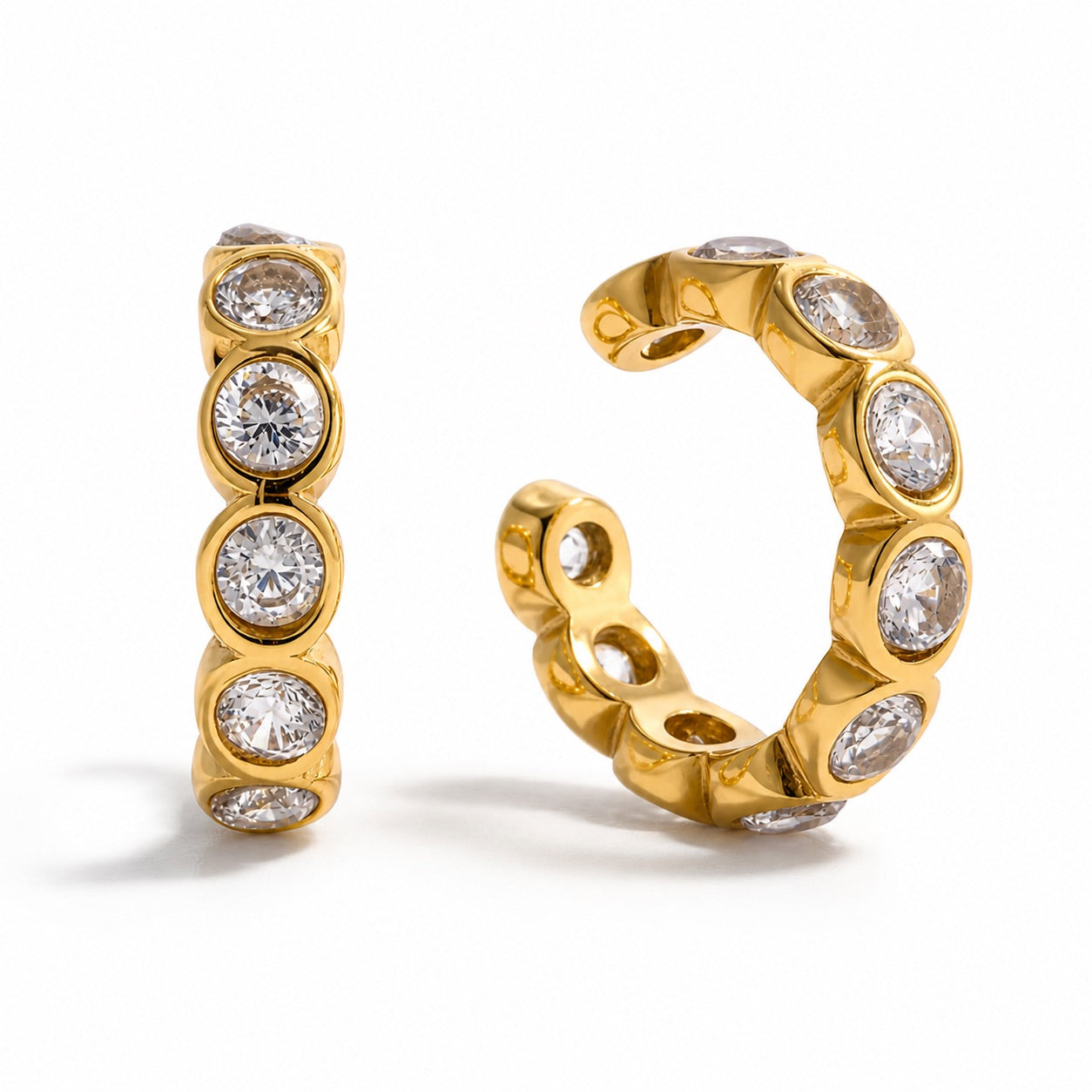 Spark Stone Ear Cuff