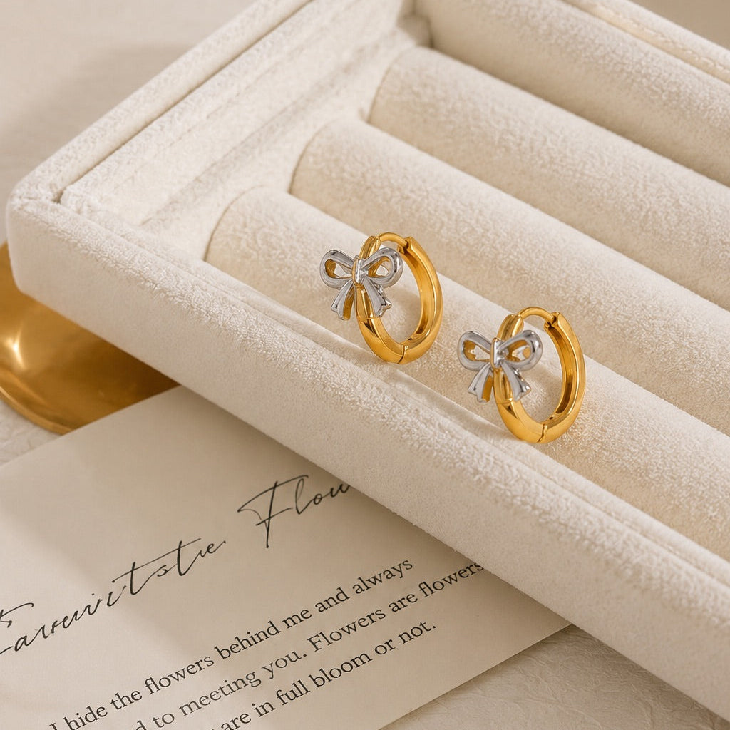 Amour Bow Earrings