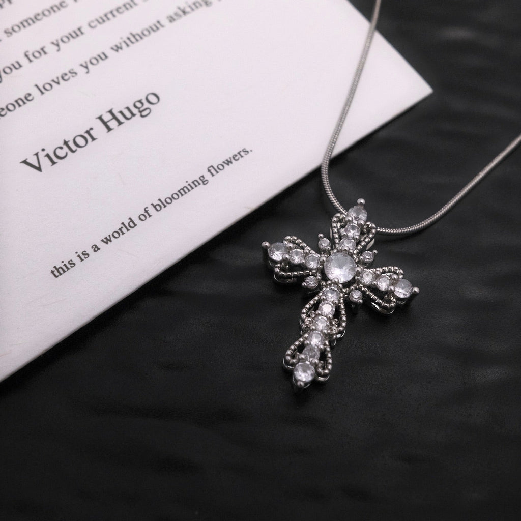 Radiant Cross Necklace