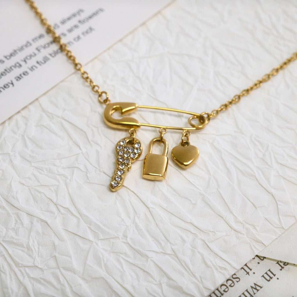 Lock and Love Necklace
