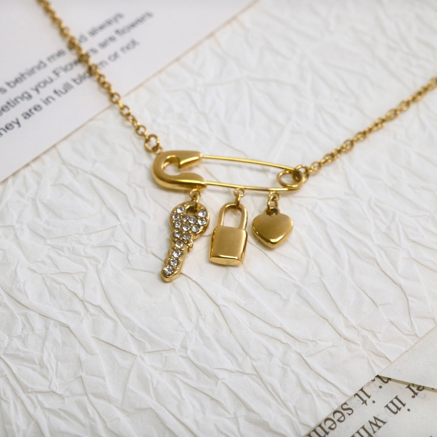 Lock and Love Necklace