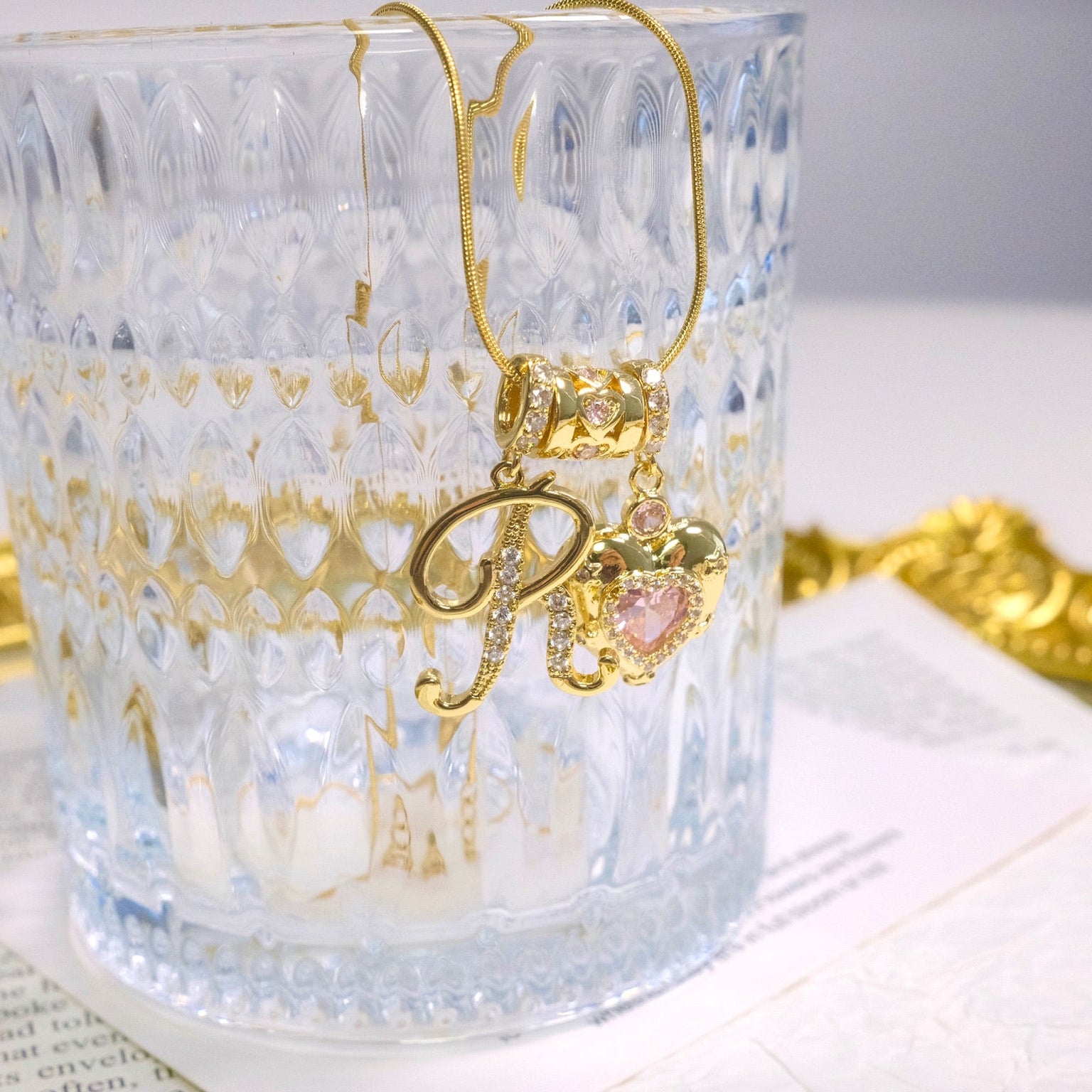 Sweetheart Initial Necklace