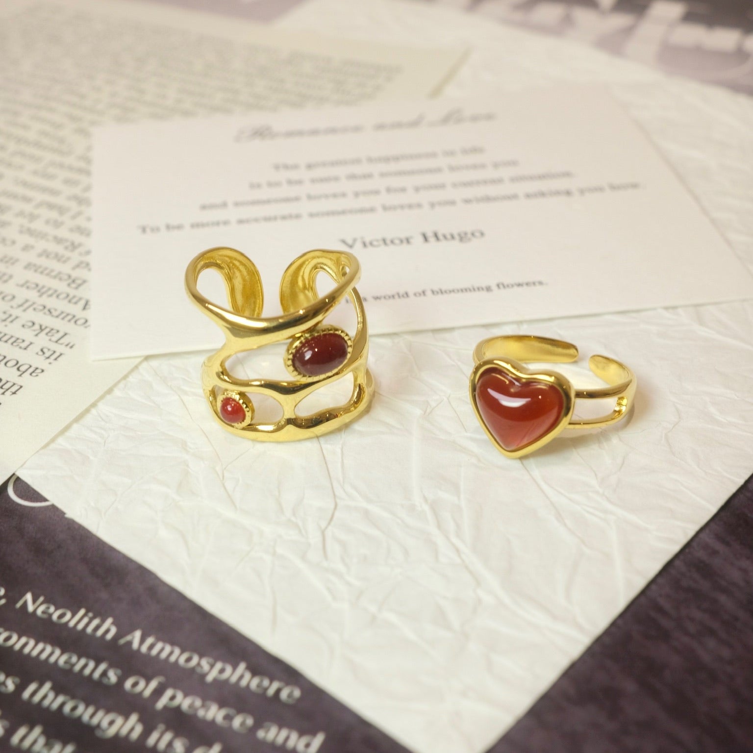 Scarlet Heart Ring