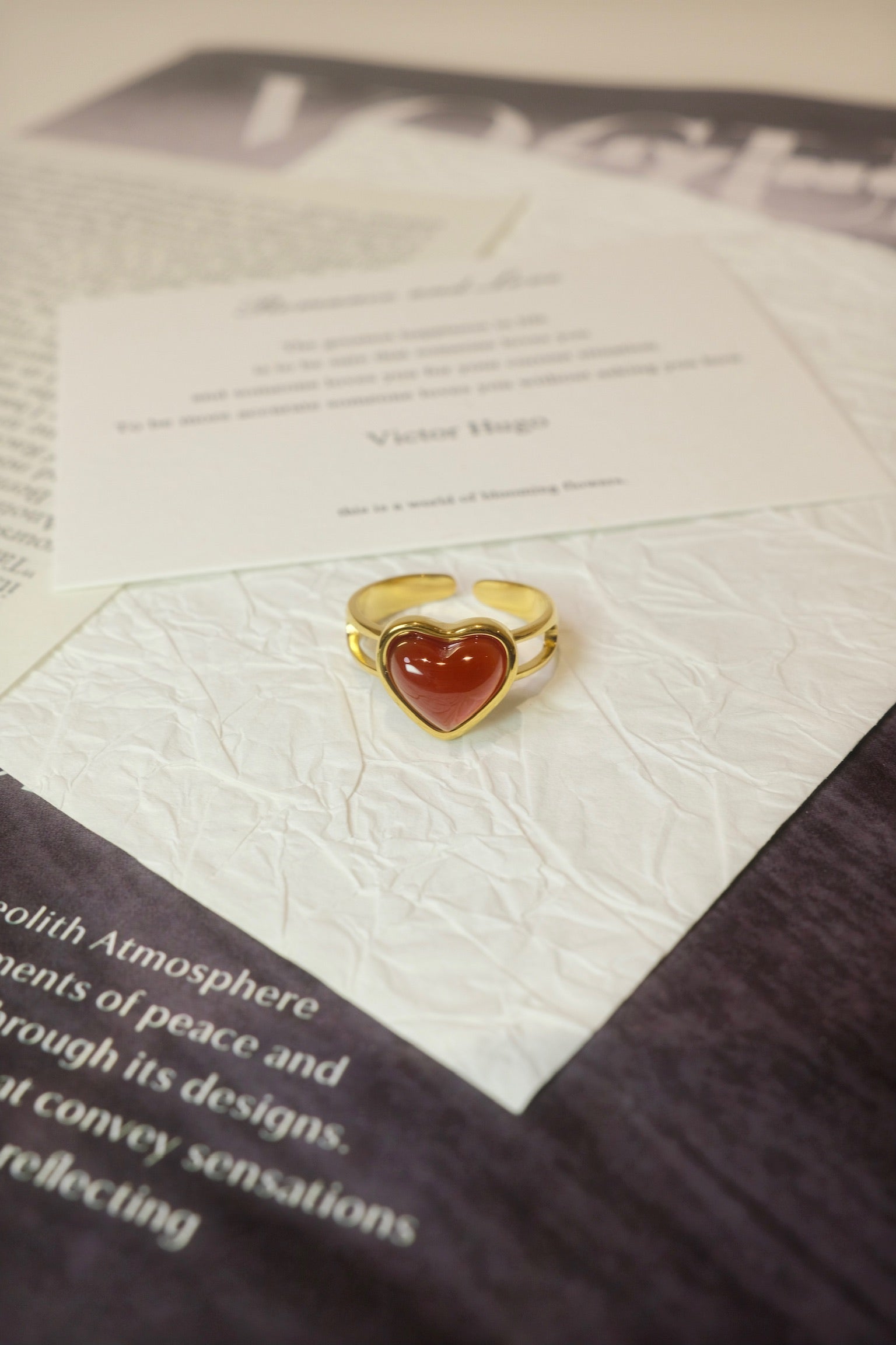 Scarlet Heart Ring