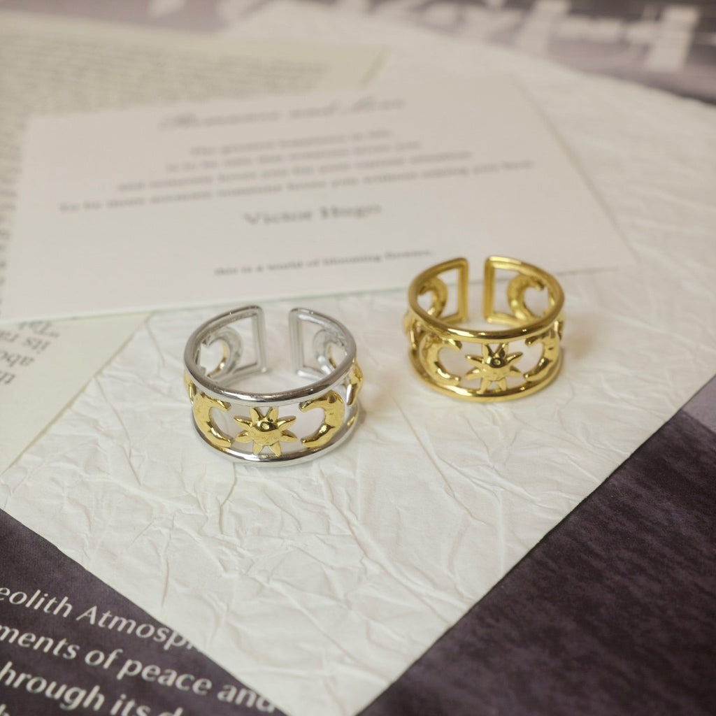 Sun and Moon Ring