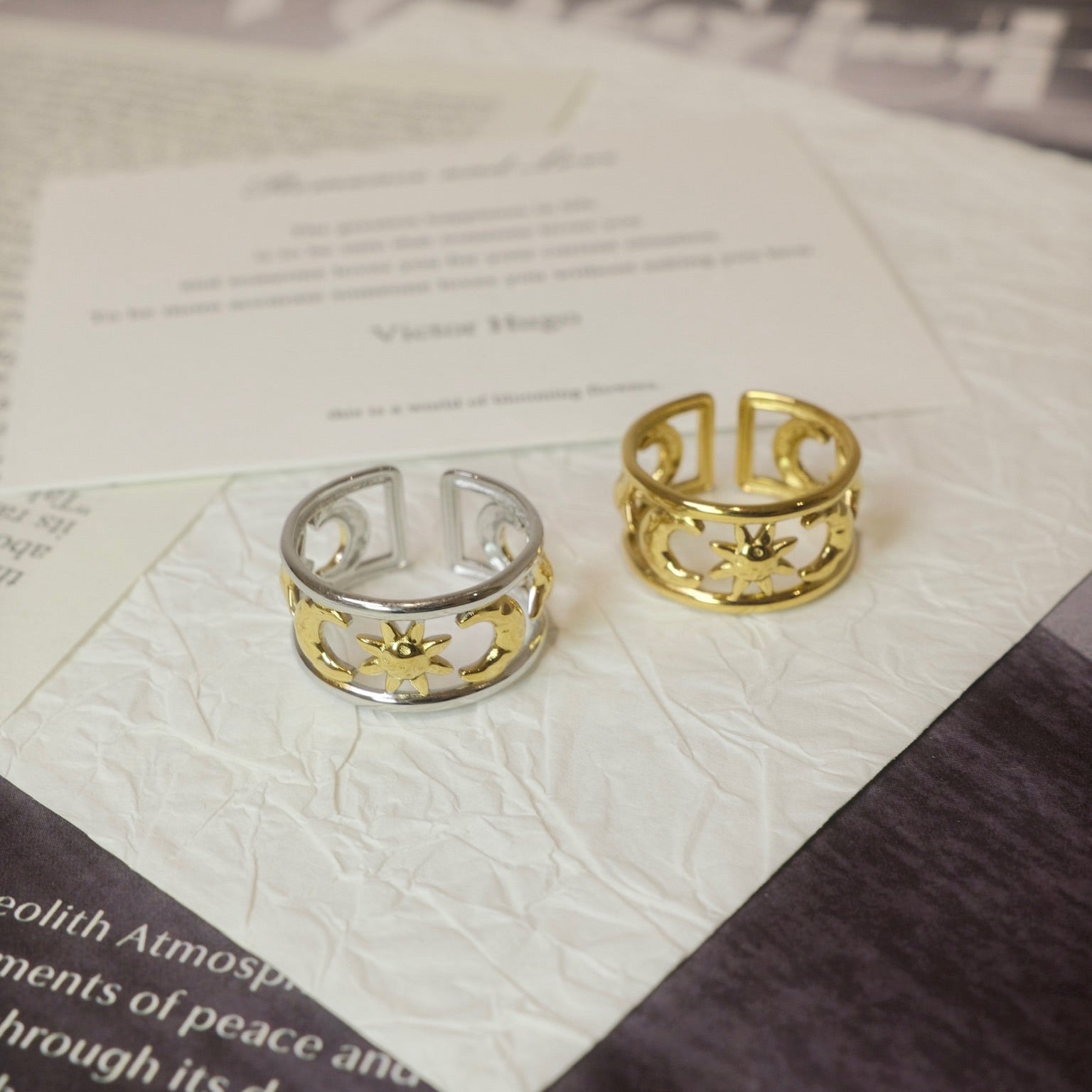 Sun and Moon Ring