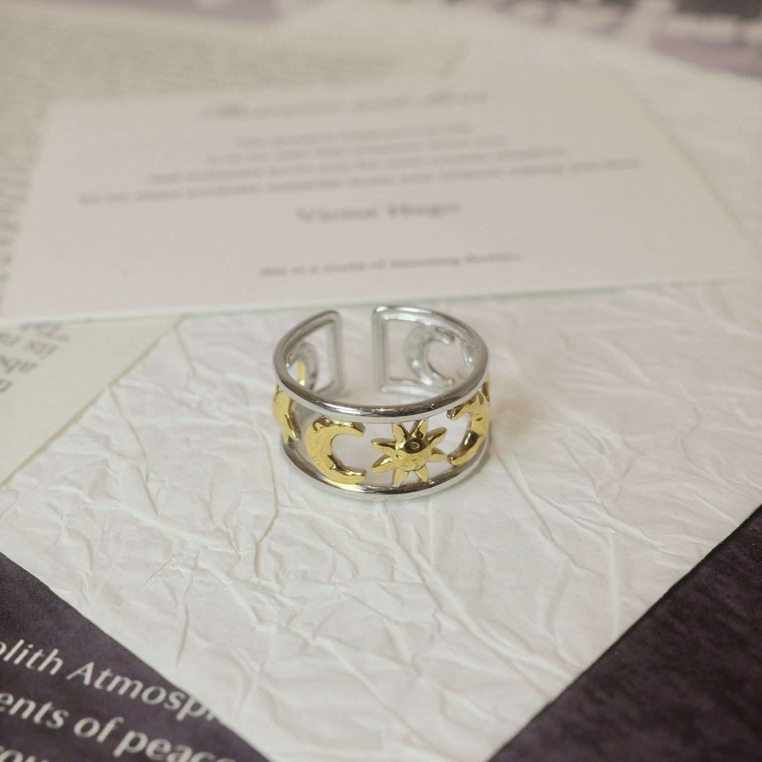 Sun and Moon Ring
