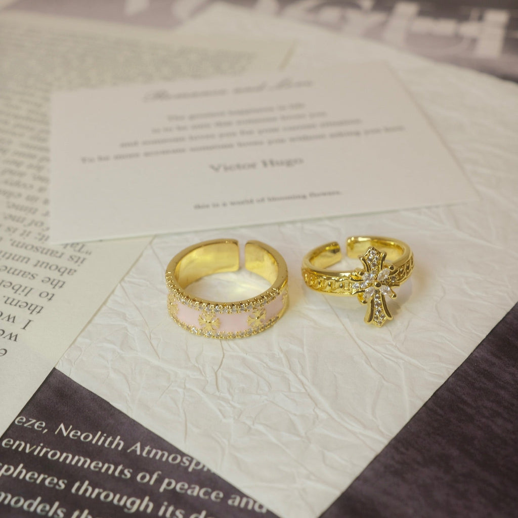 Radiant Cross Ring