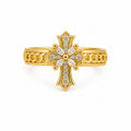 Radiant Cross Ring