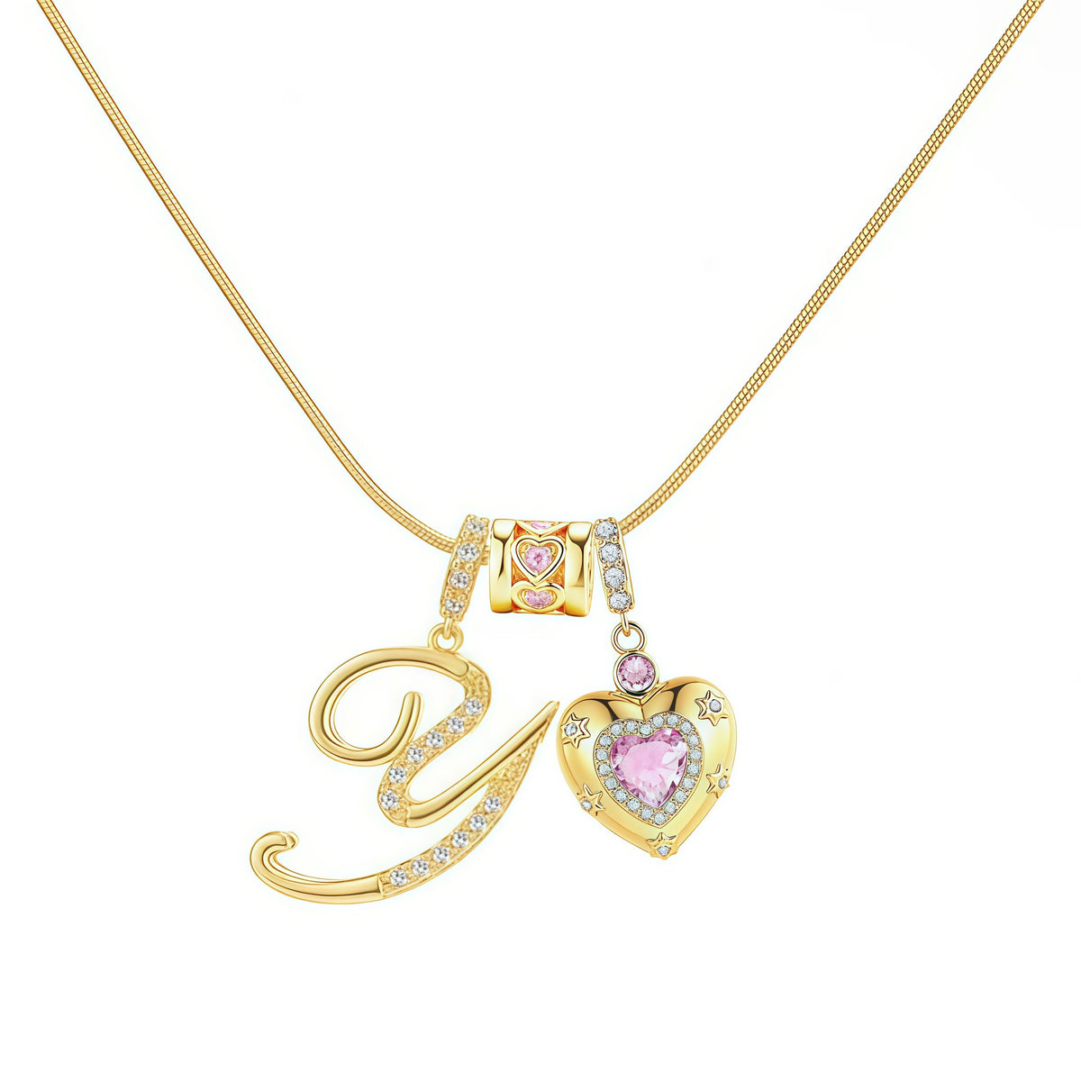 Sweetheart Initial Necklace