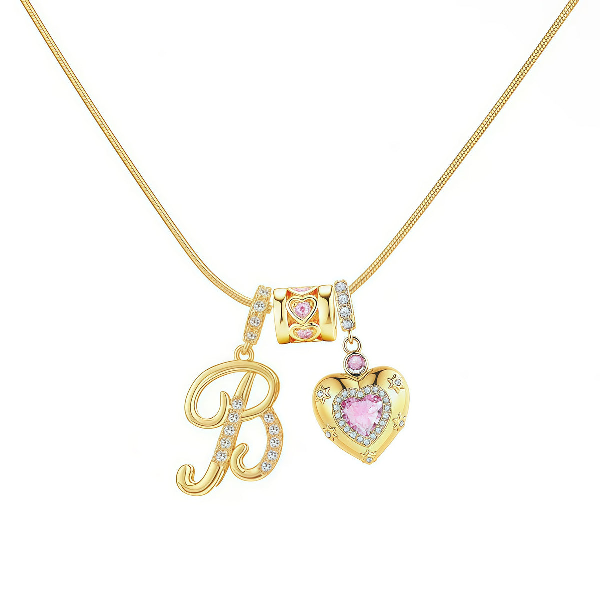 Sweetheart Initial Necklace