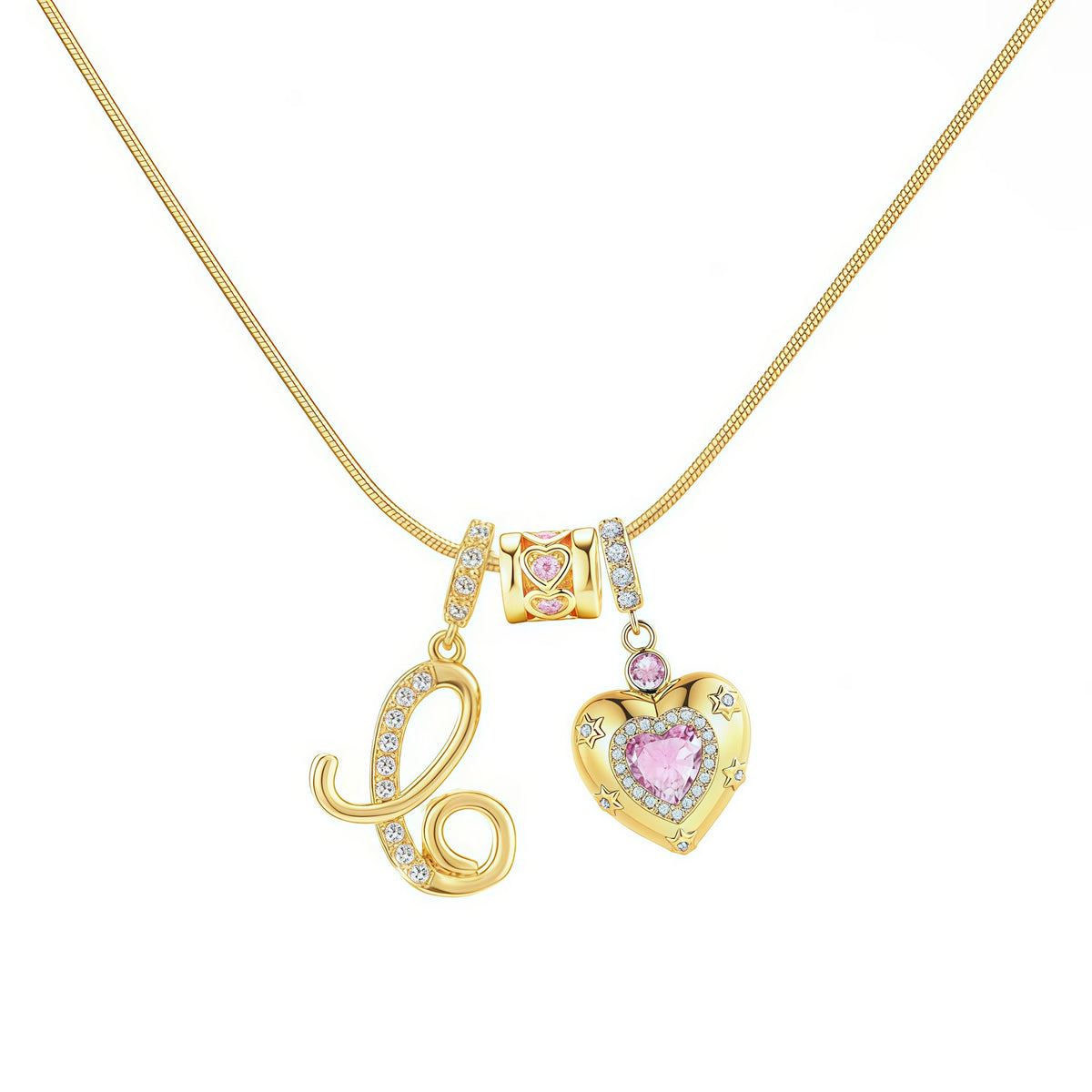 Sweetheart Initial Necklace
