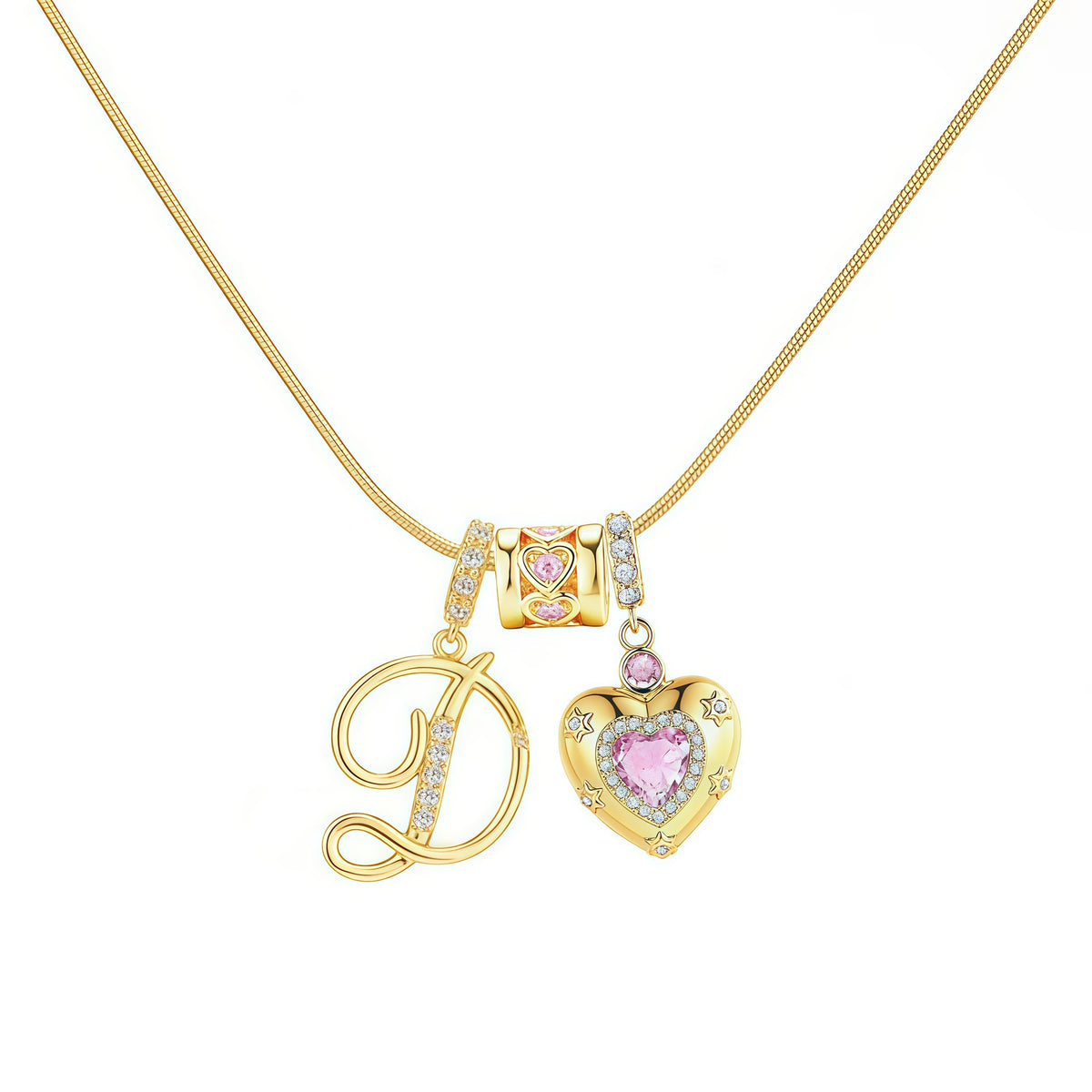 Sweetheart Initial Necklace