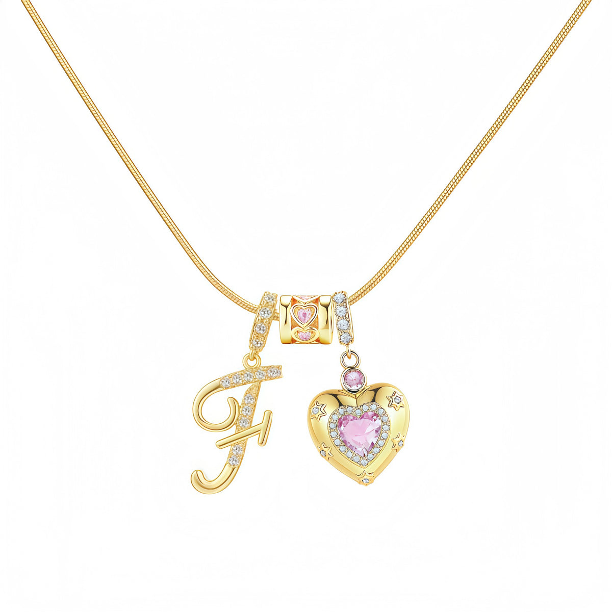 Sweetheart Initial Necklace