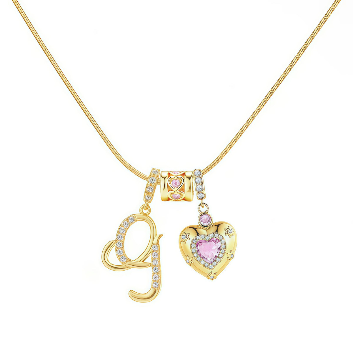 Sweetheart Initial Necklace