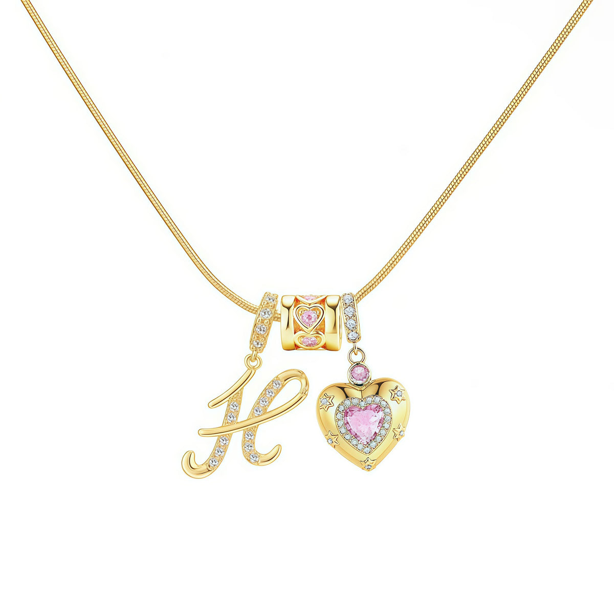 Sweetheart Initial Necklace