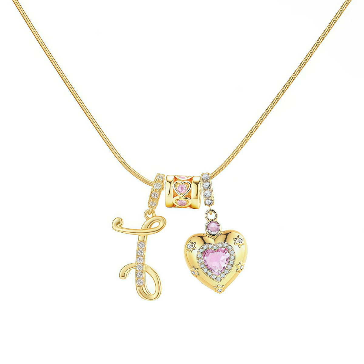 Sweetheart Initial Necklace