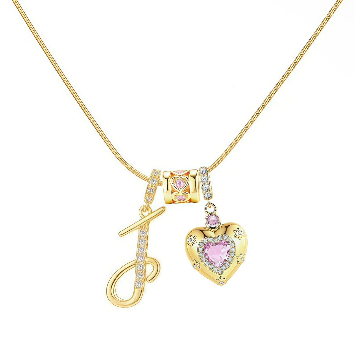 Sweetheart Initial Necklace