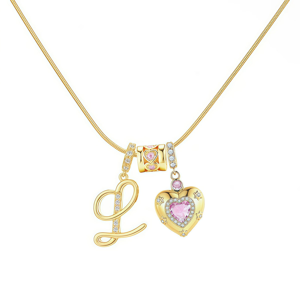 Sweetheart Initial Necklace