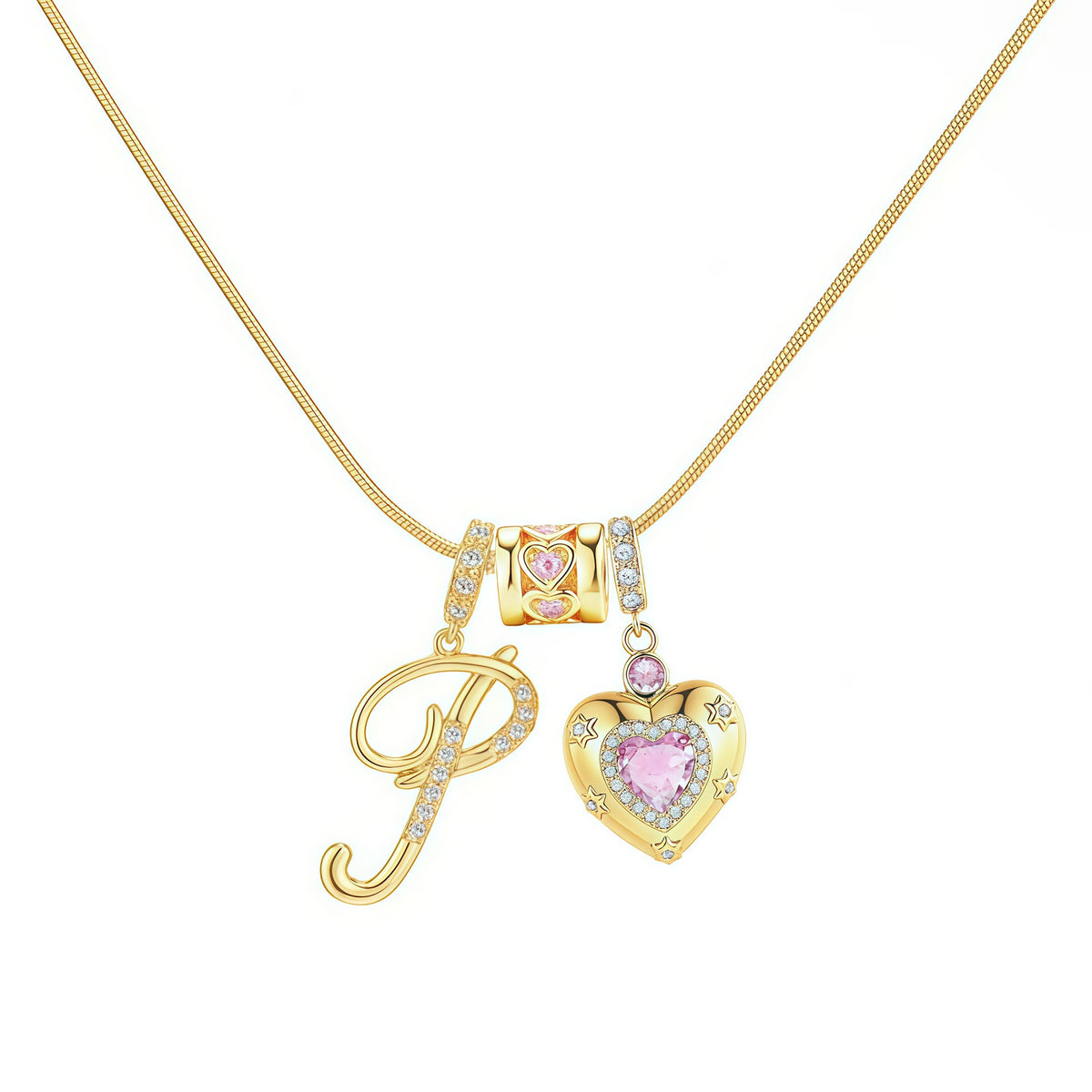 Sweetheart Initial Necklace