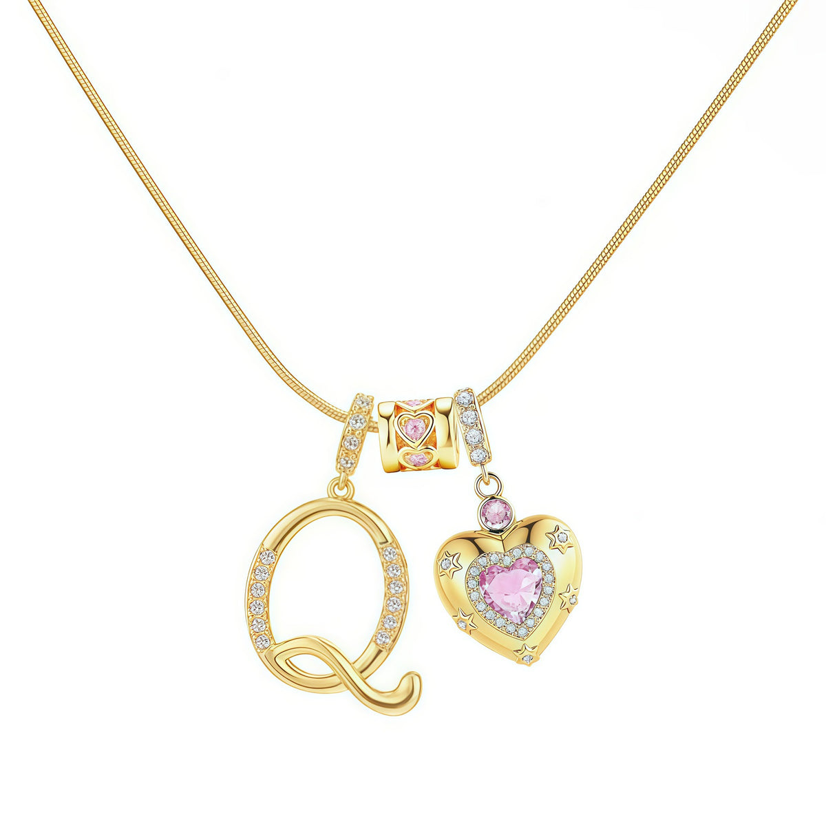 Sweetheart Initial Necklace