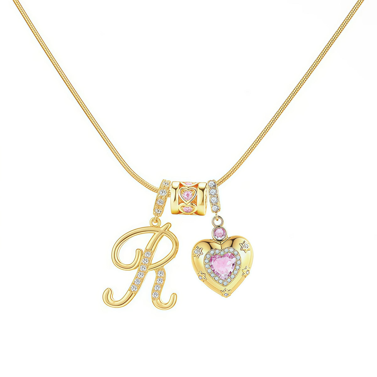 Sweetheart Initial Necklace