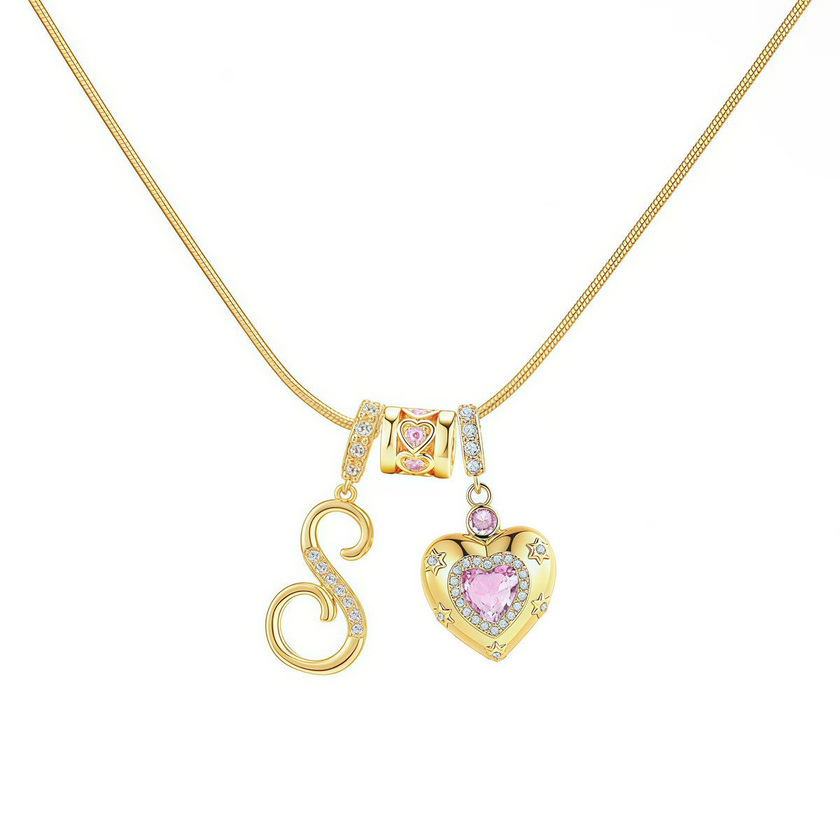 Sweetheart Initial Necklace