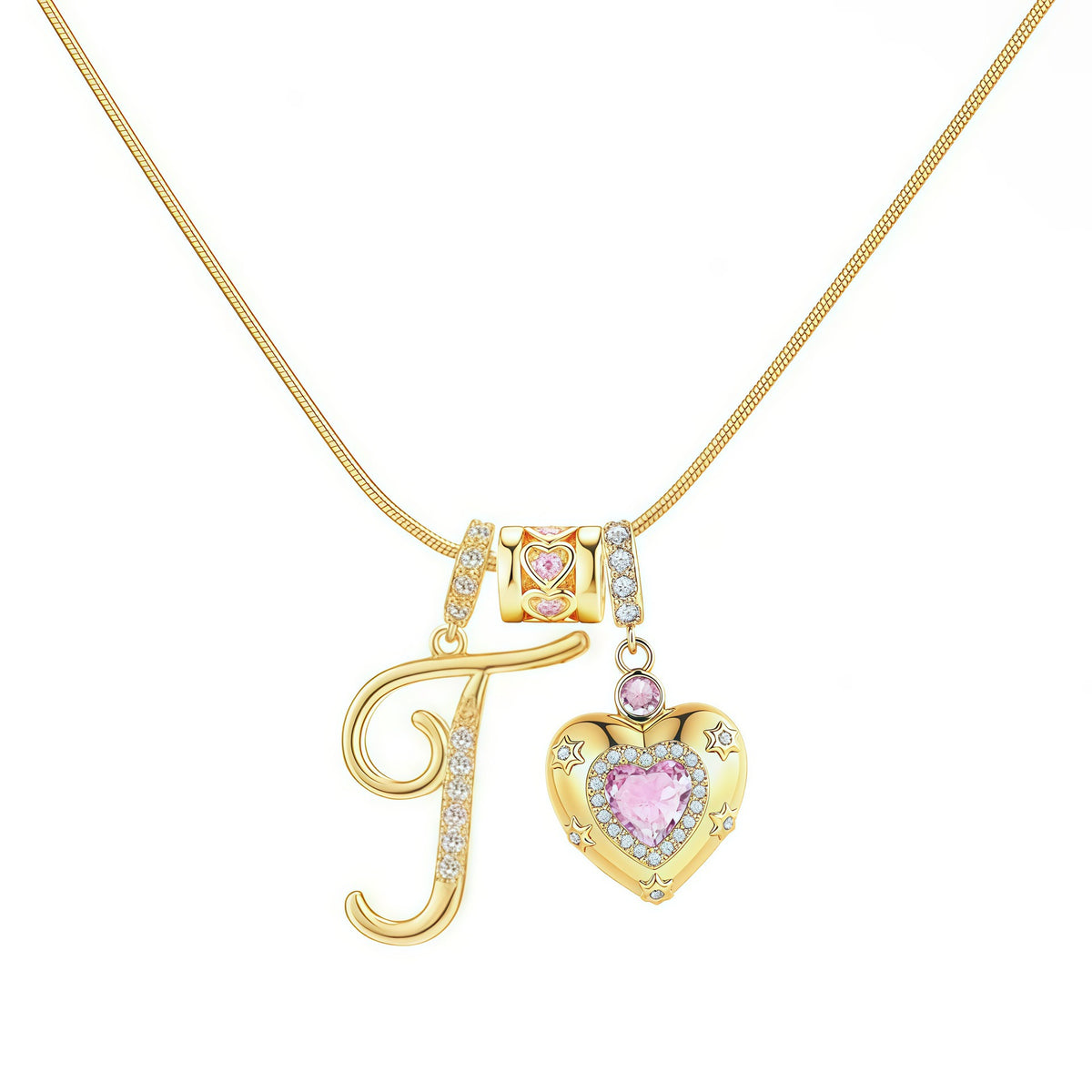 Sweetheart Initial Necklace
