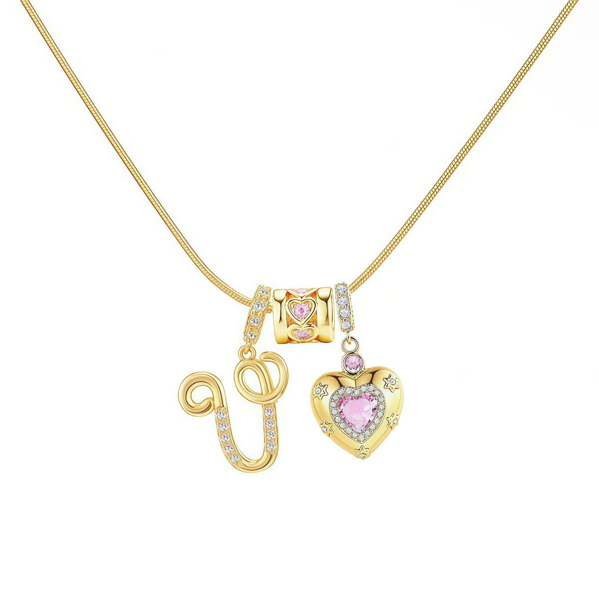 Sweetheart Initial Necklace