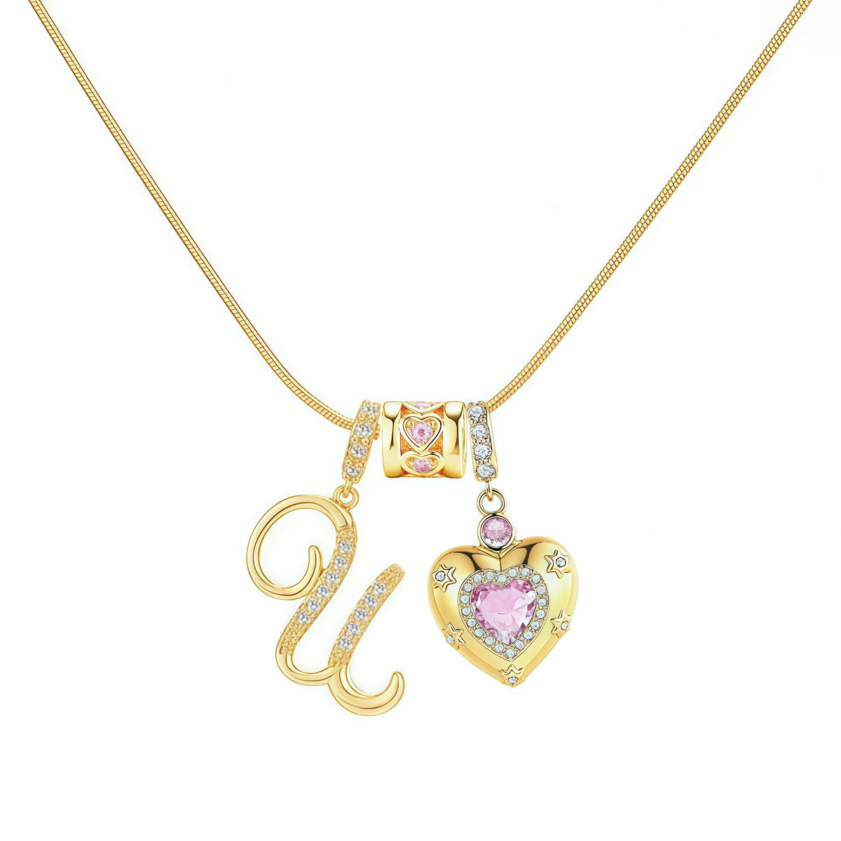 Sweetheart Initial Necklace