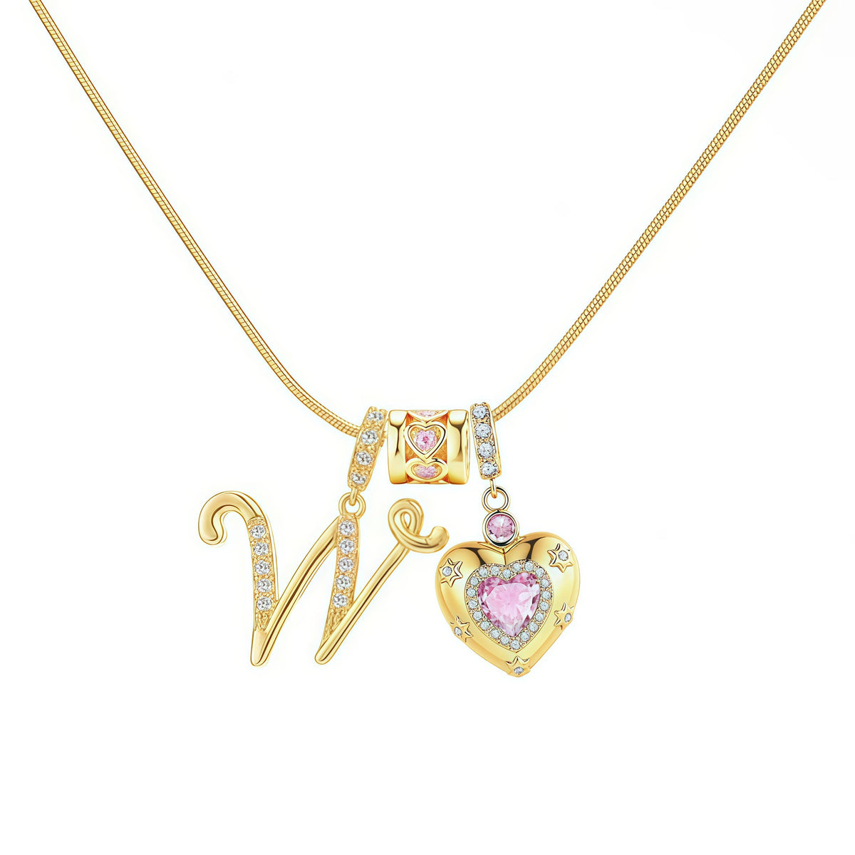 Sweetheart Initial Necklace