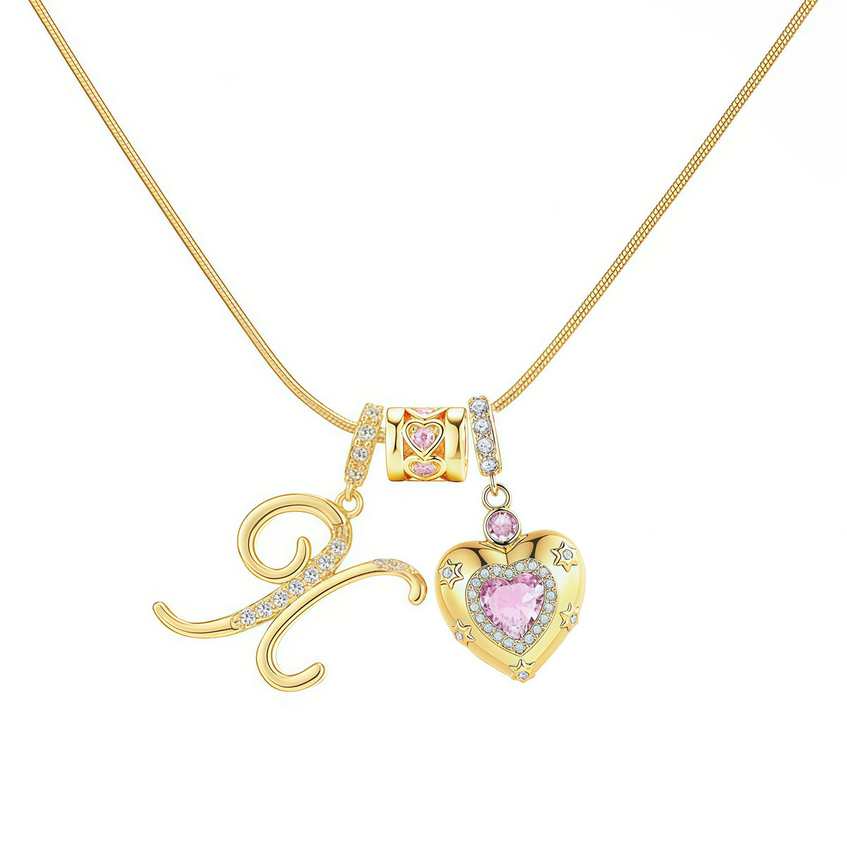 Sweetheart Initial Necklace