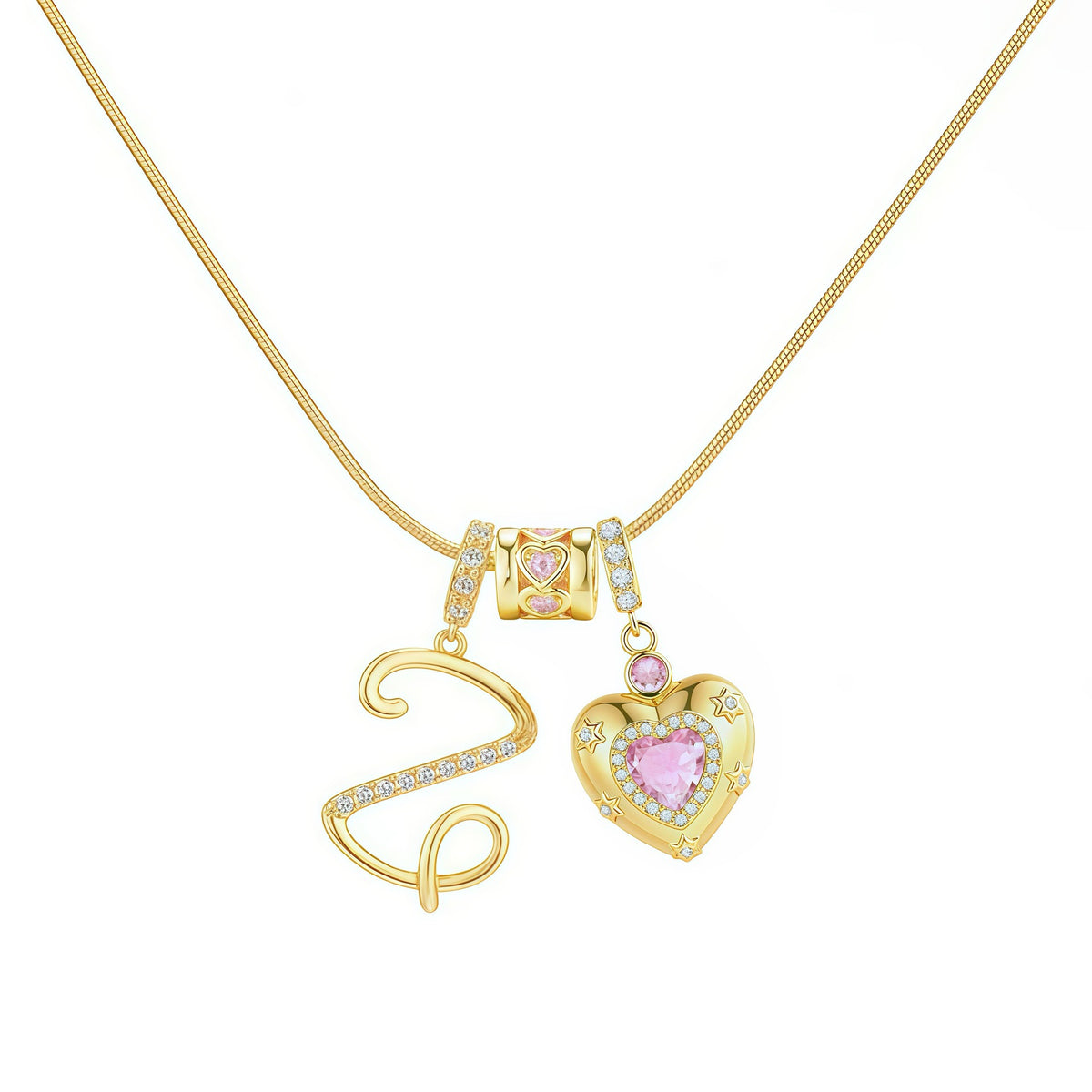 Sweetheart Initial Necklace
