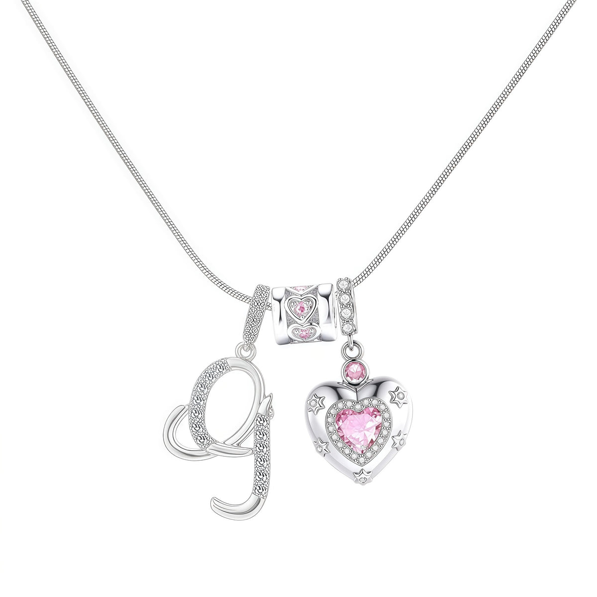 Sweetheart Initial Necklace
