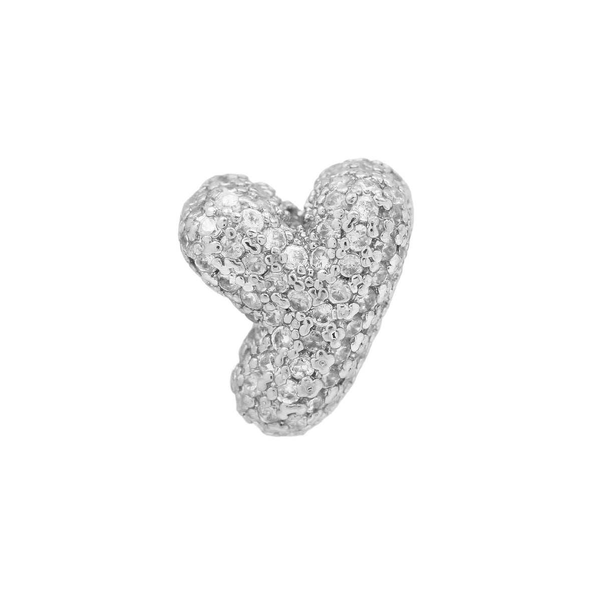 Bubble Initial Necklace- 1 Necklace Chain + 1 initial Charm