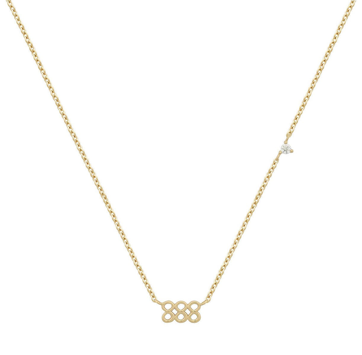 Angel Number Gem Necklace