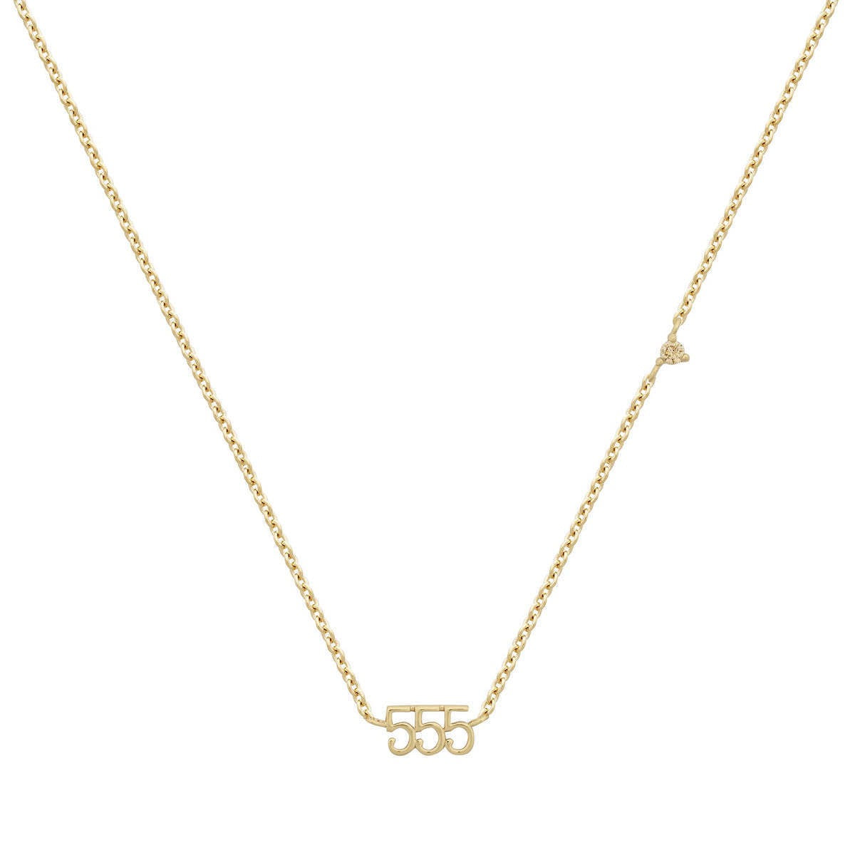 Angel Number Gem Necklace