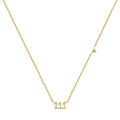 Angel Number Gem Necklace