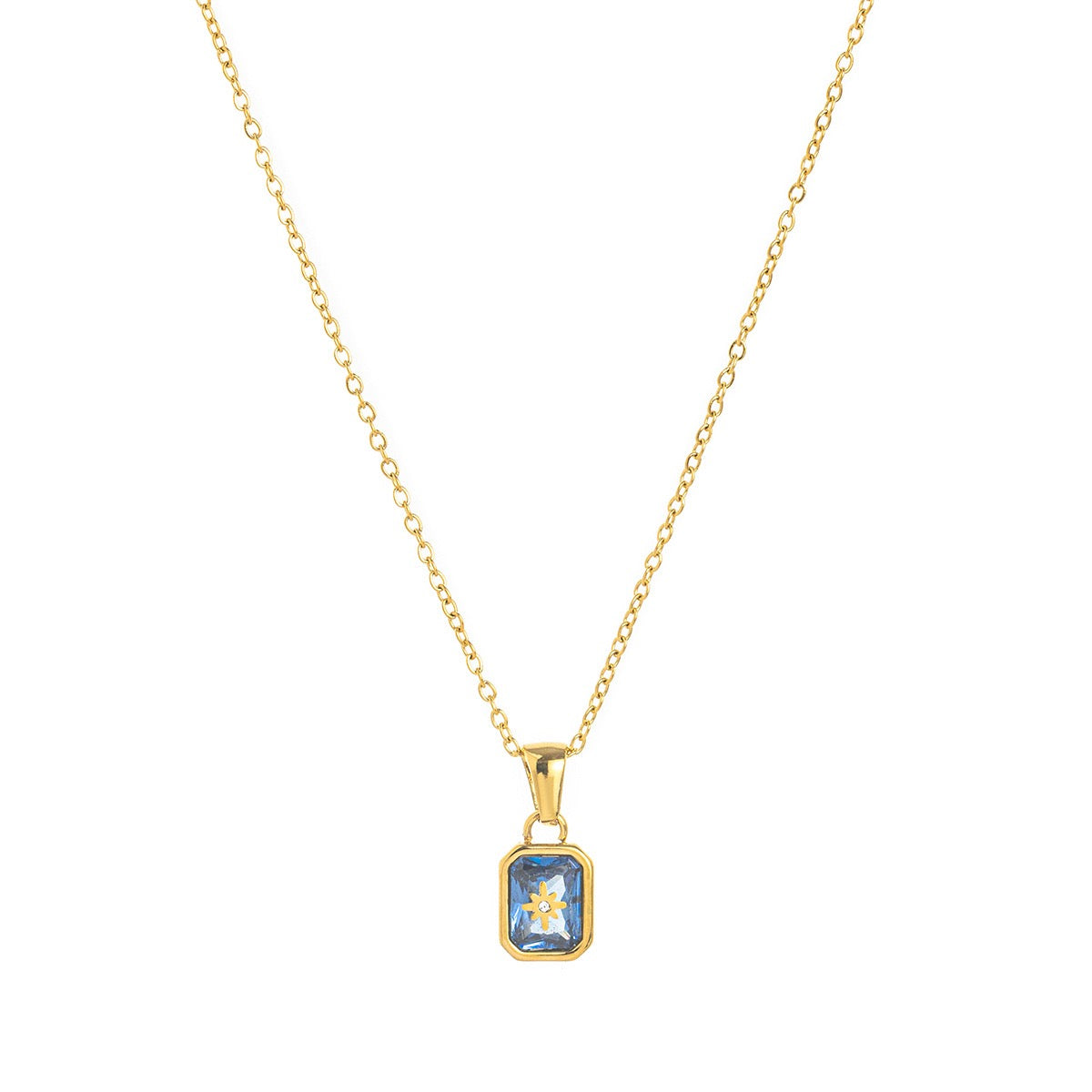 Polaris Birthstone Necklace
