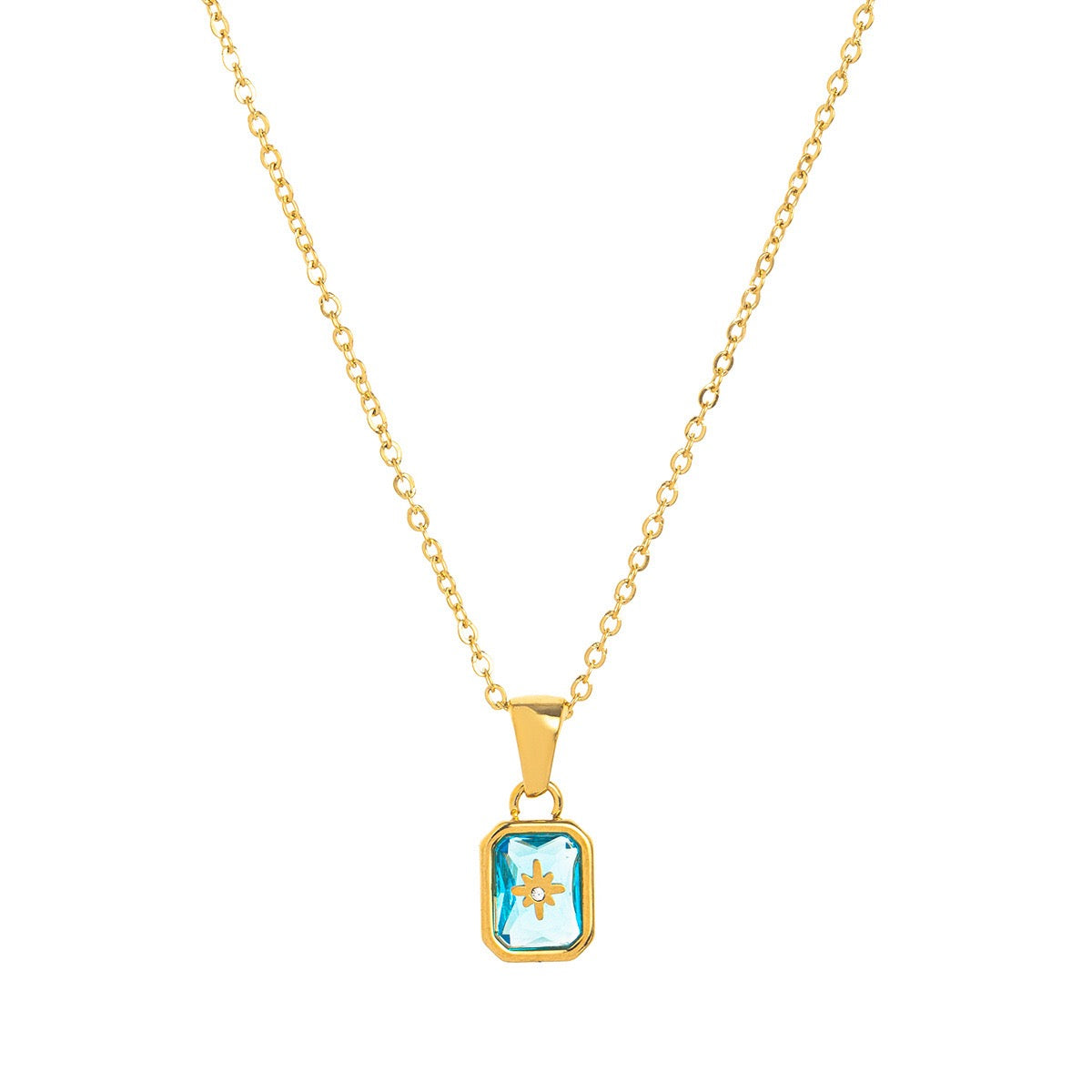 Polaris Birthstone Necklace