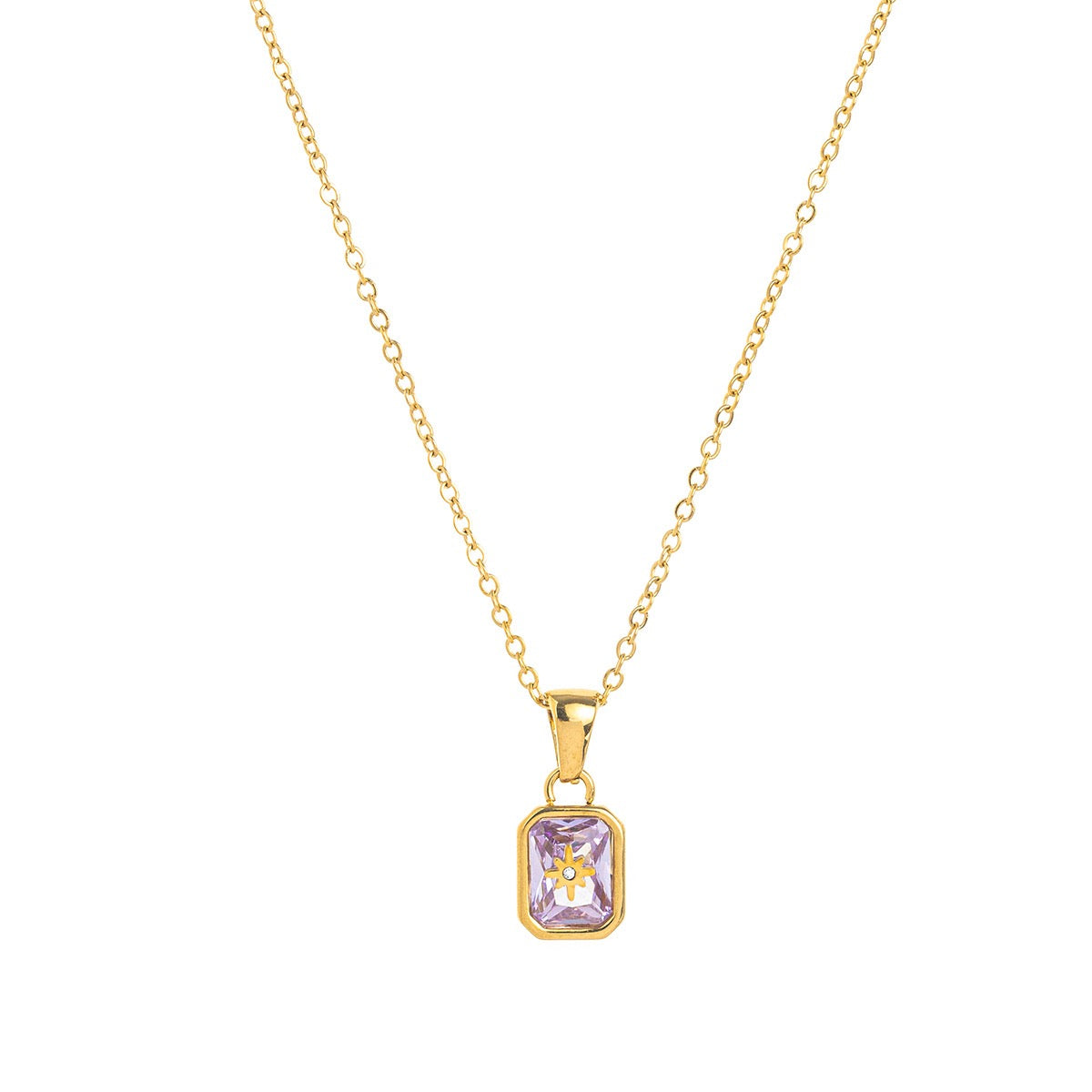 Polaris Birthstone Necklace