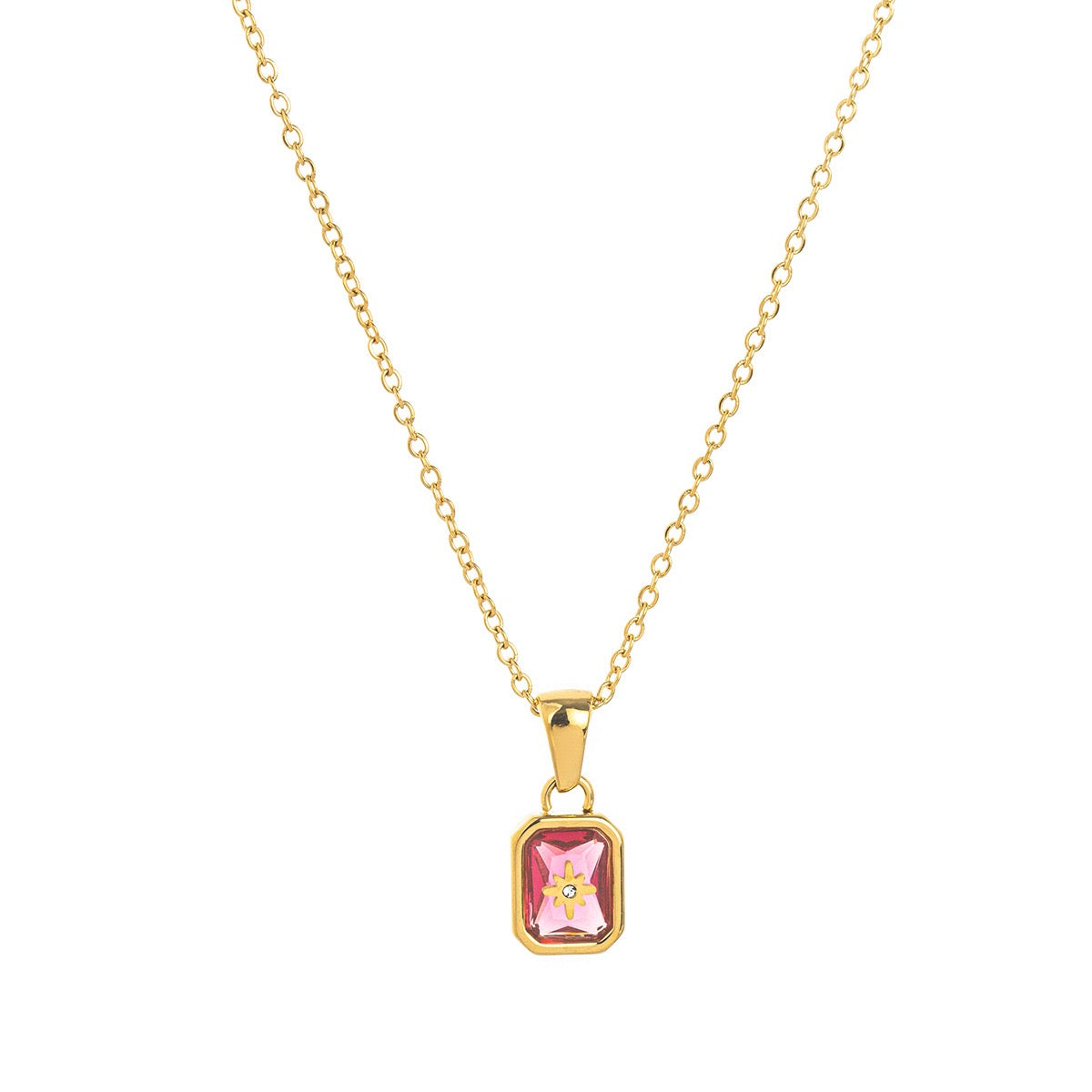 Polaris Birthstone Necklace