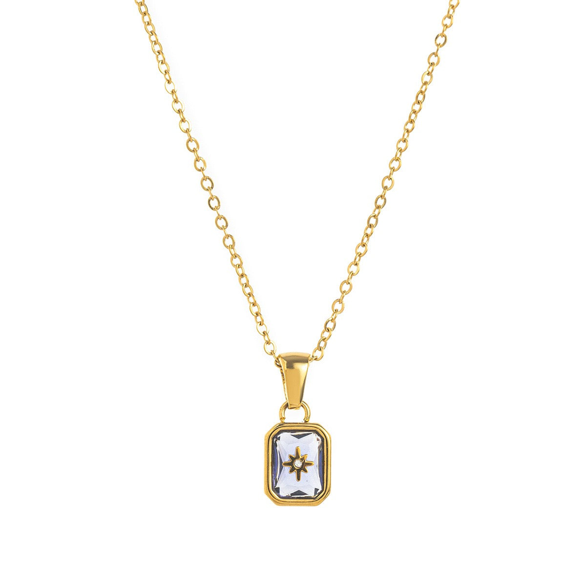Polaris Birthstone Necklace